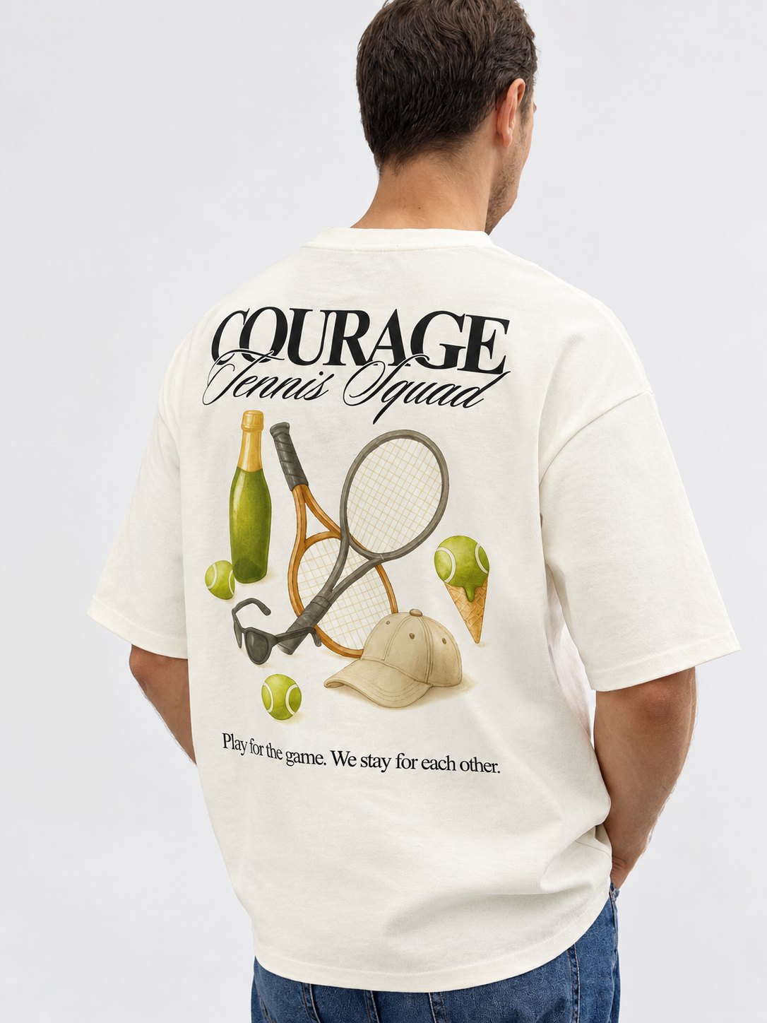 Мужская футболка «Courage»